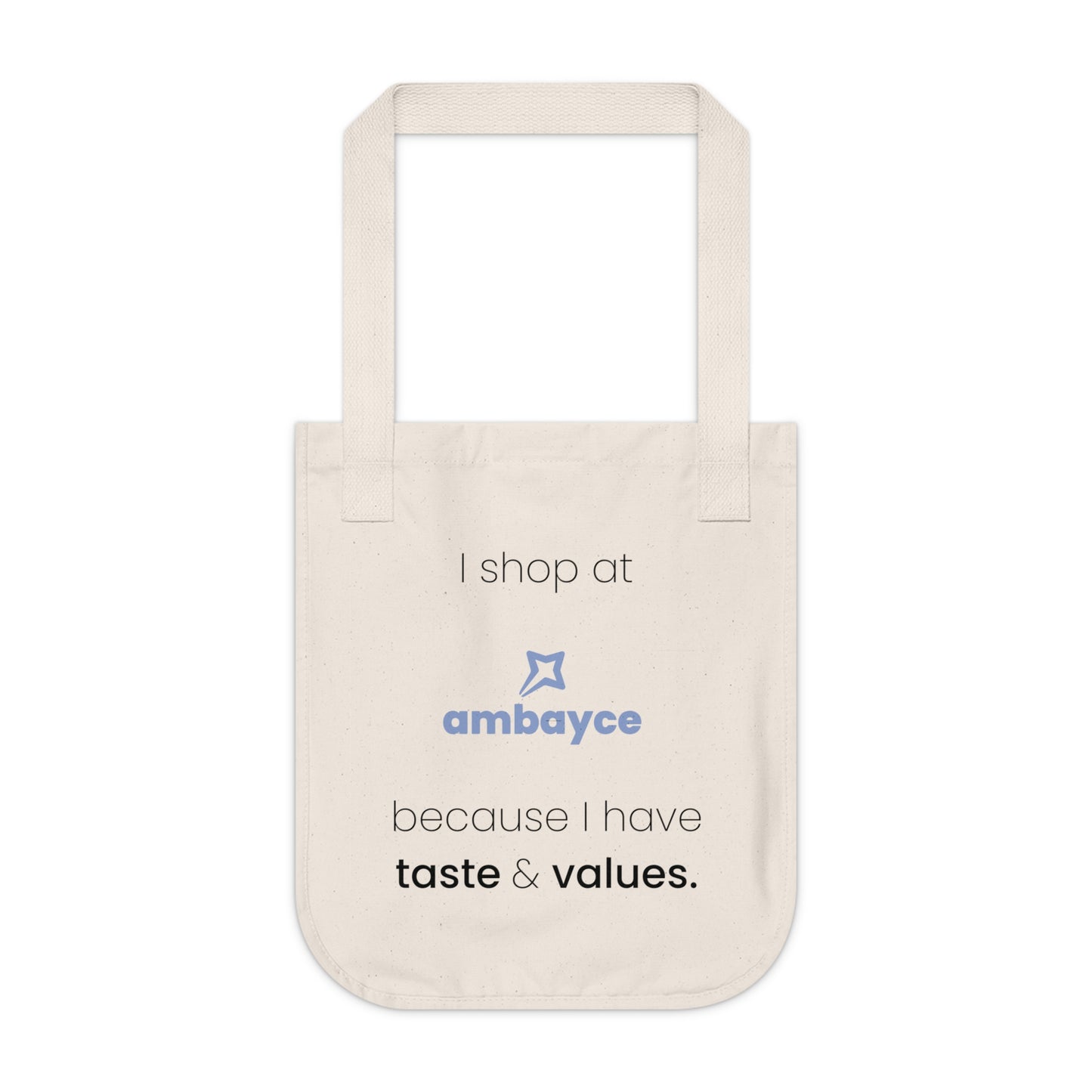 Ambayce Organic Cotton Tote Bag – Natural