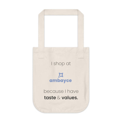 Ambayce Organic Cotton Tote Bag – Natural