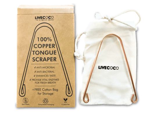 Pure Copper Tongue Scraper (anti-microbial)-0