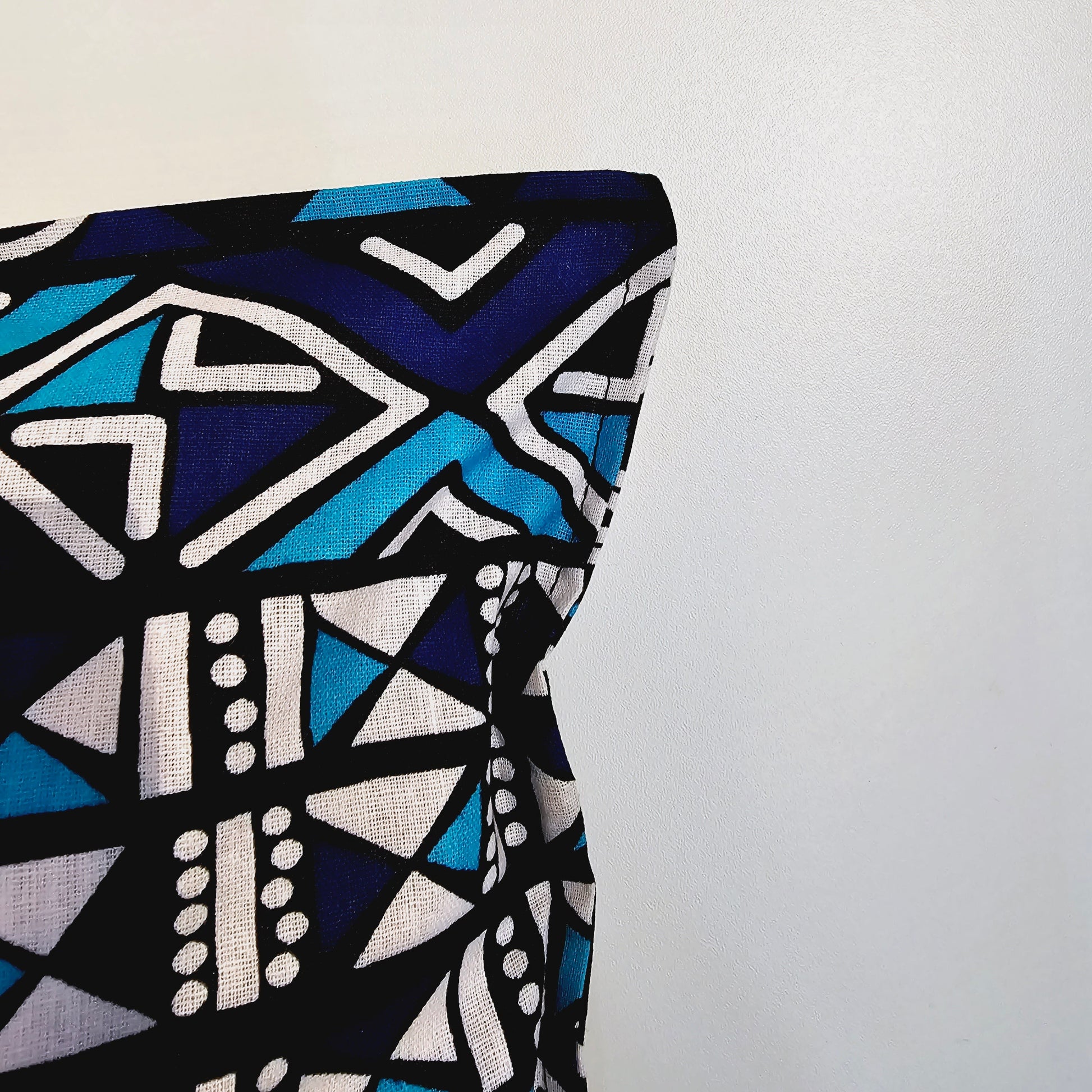 Set of 2 / 4 African Print | 40x40cm | Mudcloth Boho Cushion Cover 100% Cotton Wax Ankara Fabric-3