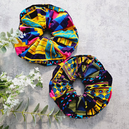 Set of 2 XL Hair Scrunchies-0