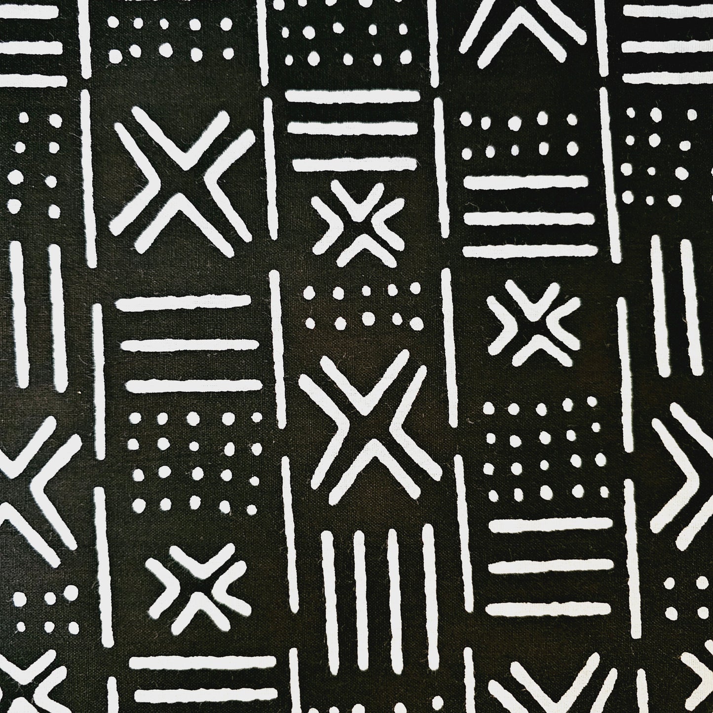 Handmade Table Runner 160x35cm | 180x35 | 200x35cm | African Print "Mudcloth" Bogolan Inspired Print  Made from 100% African Print Fabric-1