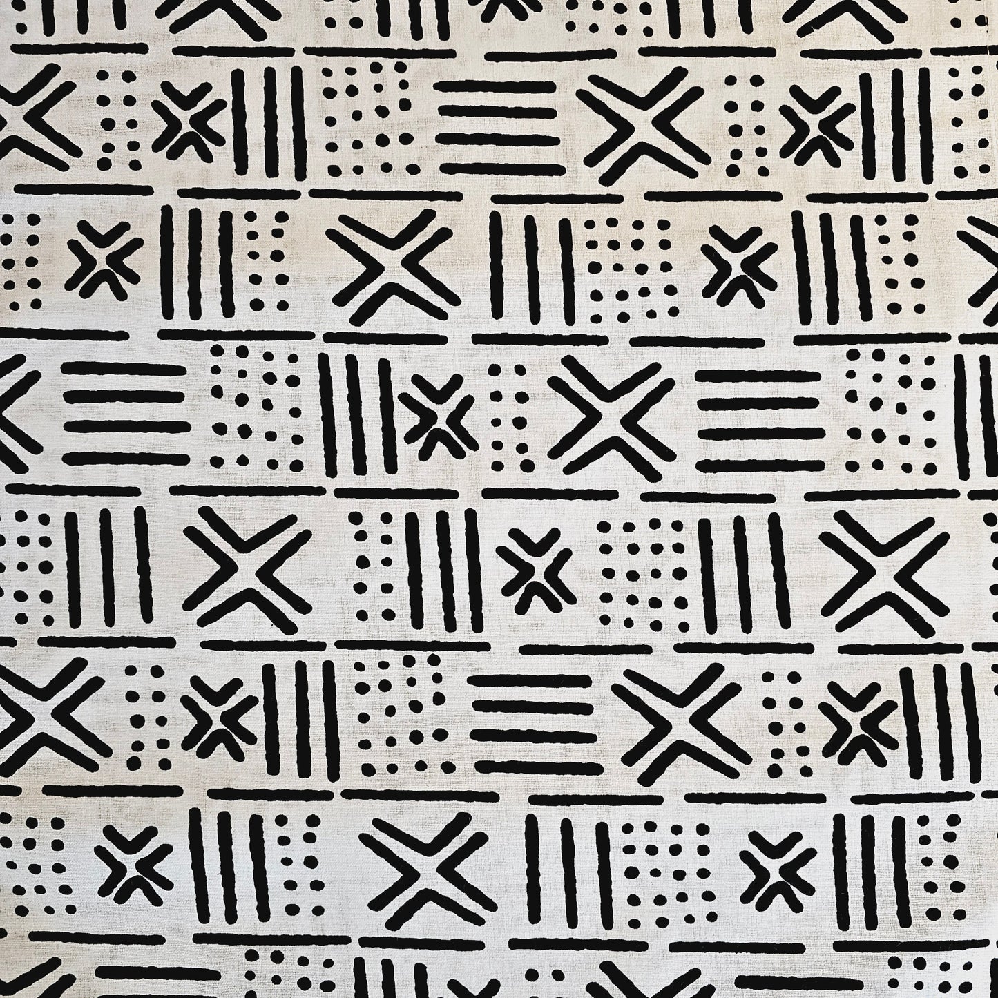 Handmade Table Runner 160x35cm | 180x35 | 200x35cm | African Print "Mudcloth" Bogolan Inspired Print  Made from 100% African Print Fabric-1