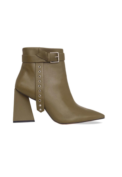 Mangará Salvia Ankle Boot Heeled - Stylish Leather Footwear-5