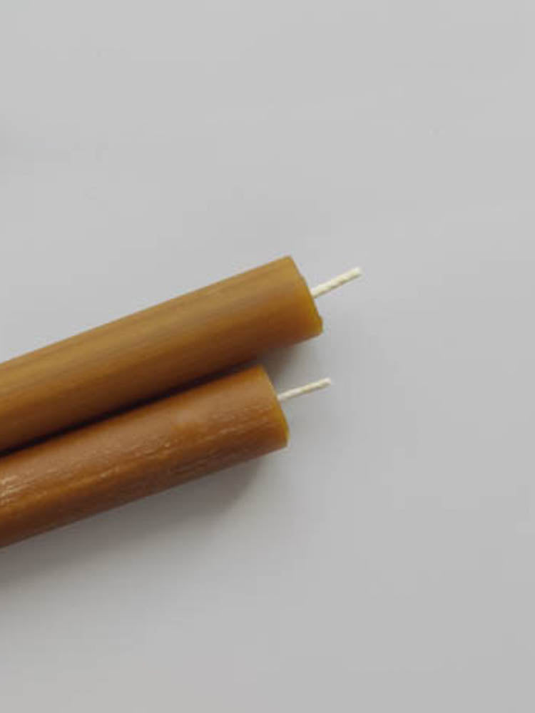 Cylindrical Beeswax Candles 2 pcs.-1