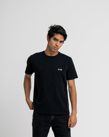 EHE Apparel Embroidered logo T-shirt - Black-2