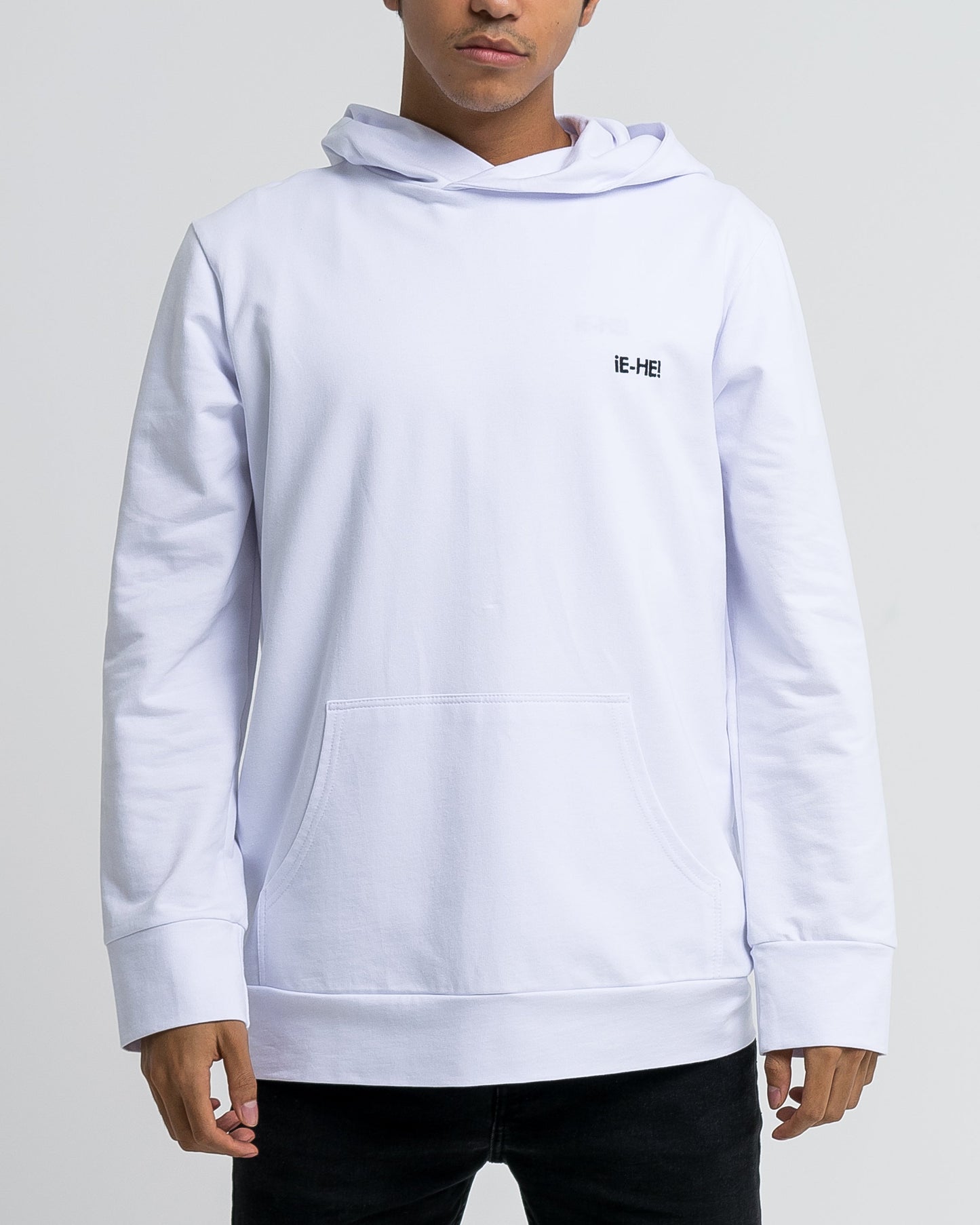 EHE Apparel Embroidered logo Hoodie - White-1