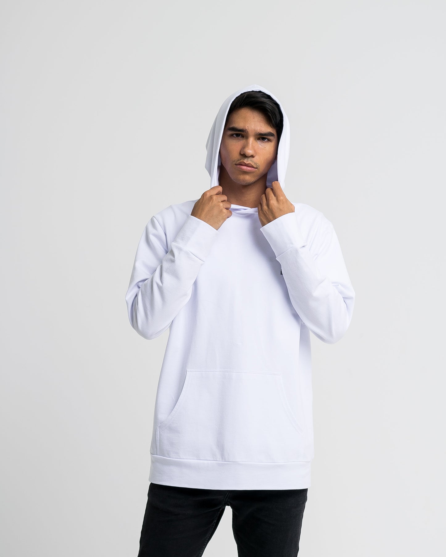 EHE Apparel Embroidered logo Hoodie - White-4