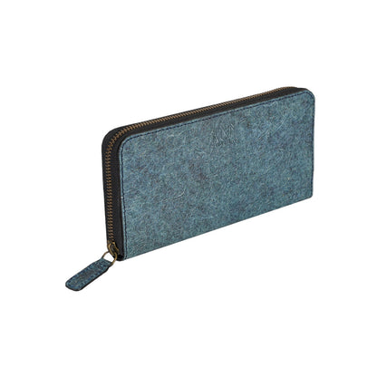 Kochi | Coconut Leather Long Zip Wallet-4