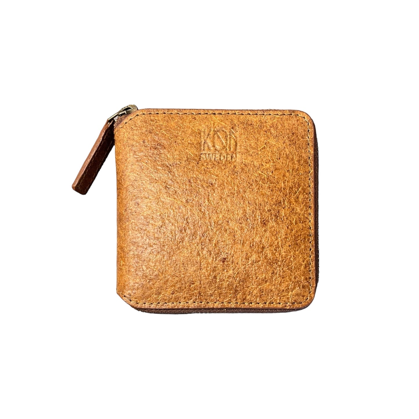 Kochi | Coconut Leather Small Zip Wallet-0