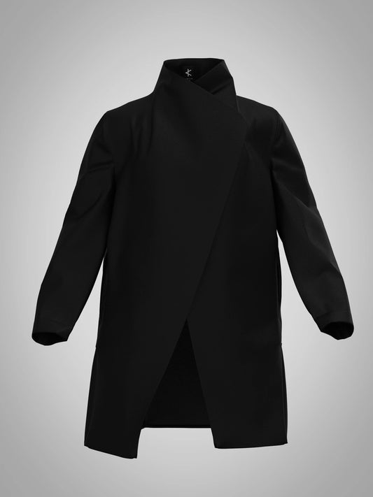 Manteau Koto - Ink Black-0