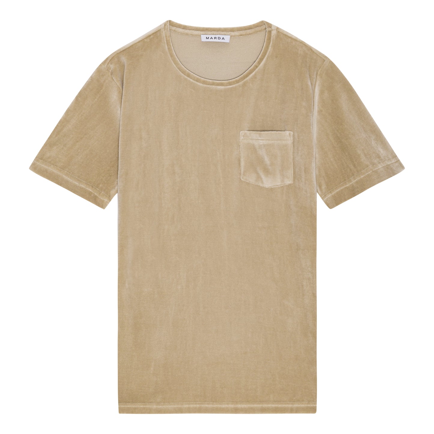 Beige Terry T-Shirt-0