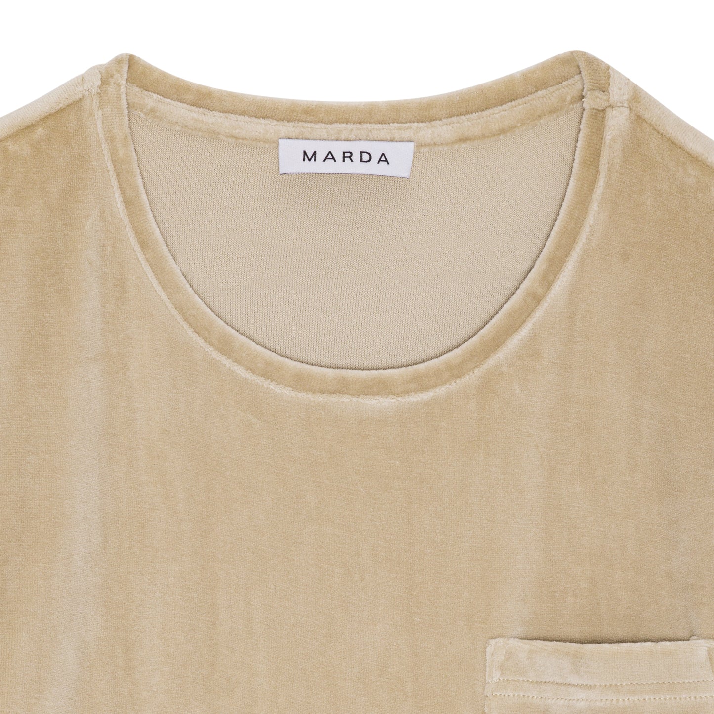 Beige Terry T-Shirt-1