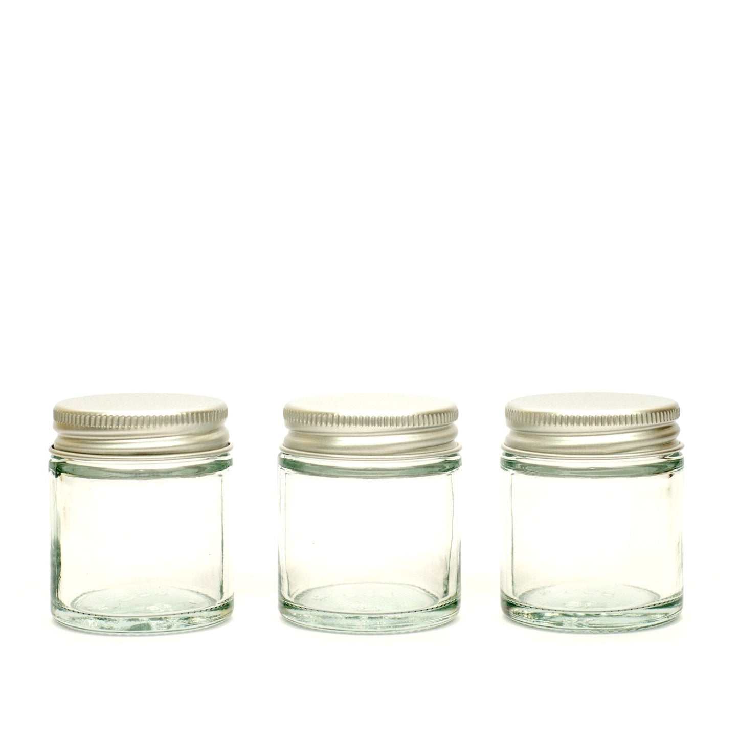 Clear Glass Refillable Jars-1