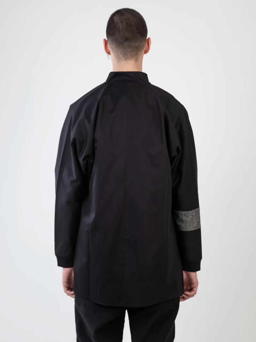 Flupke Kimono-Style Unisex Jacket - Black