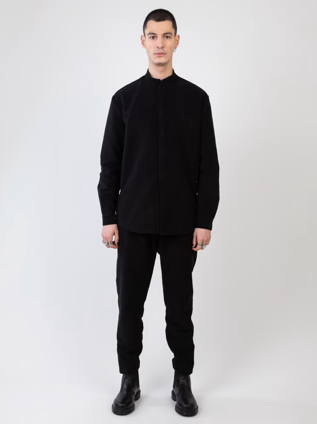 Yaku Unisex Shirt - Black Velvet