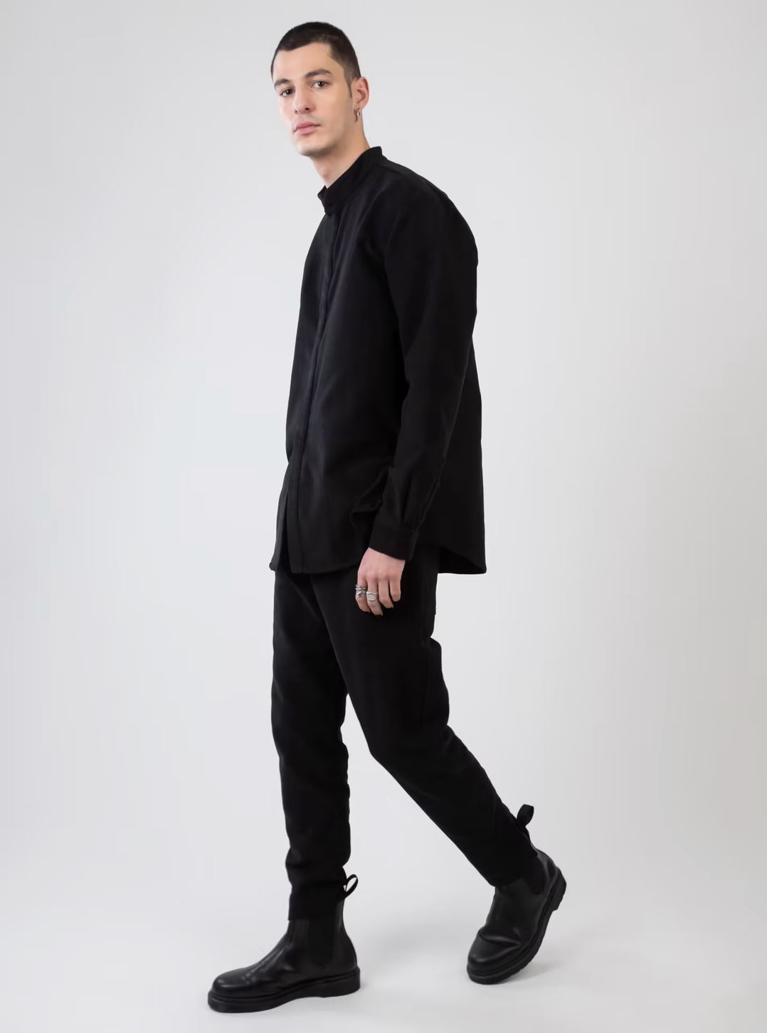 Yaku Unisex Shirt - Black Velvet