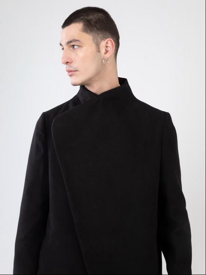 Koto Heavy Coat - Black