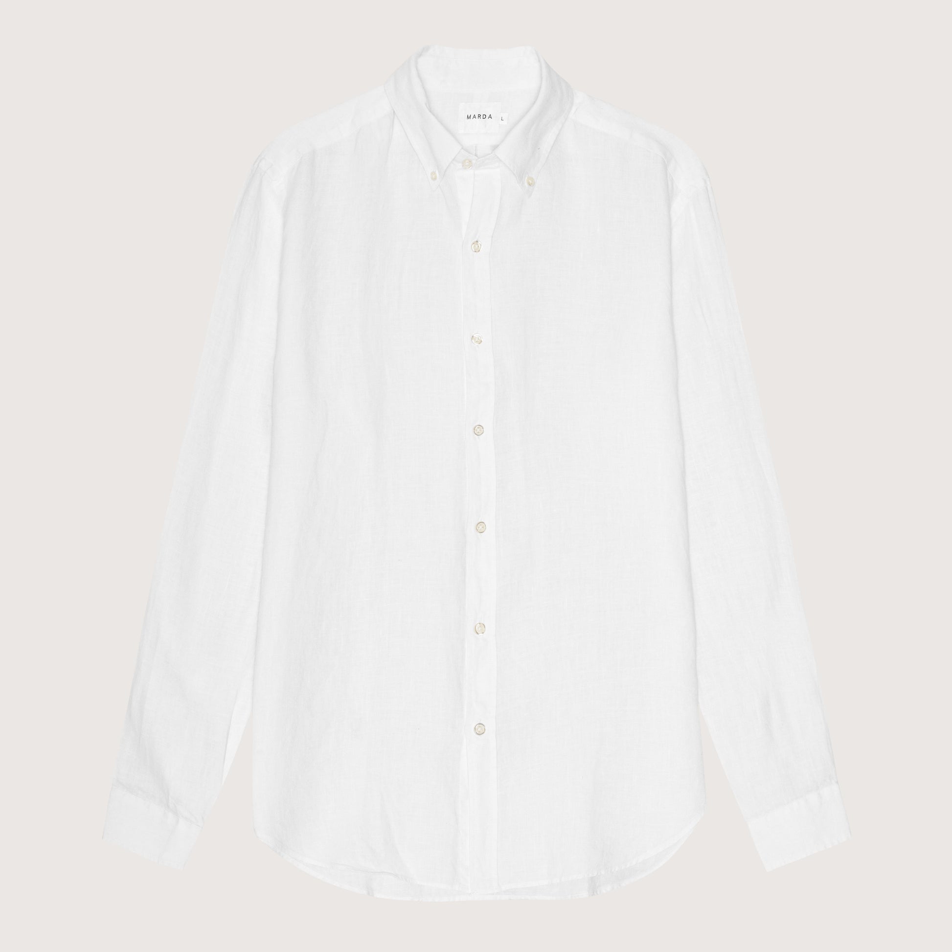 WHITE LINEN SHIRT-0