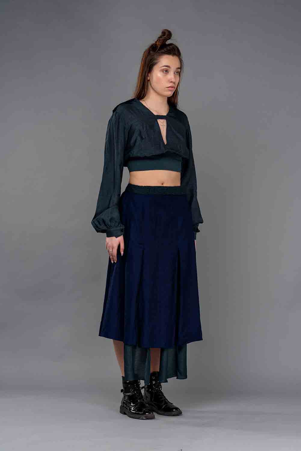 Godet Skirt-1