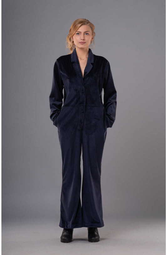 Velvet Jumpsuit-0