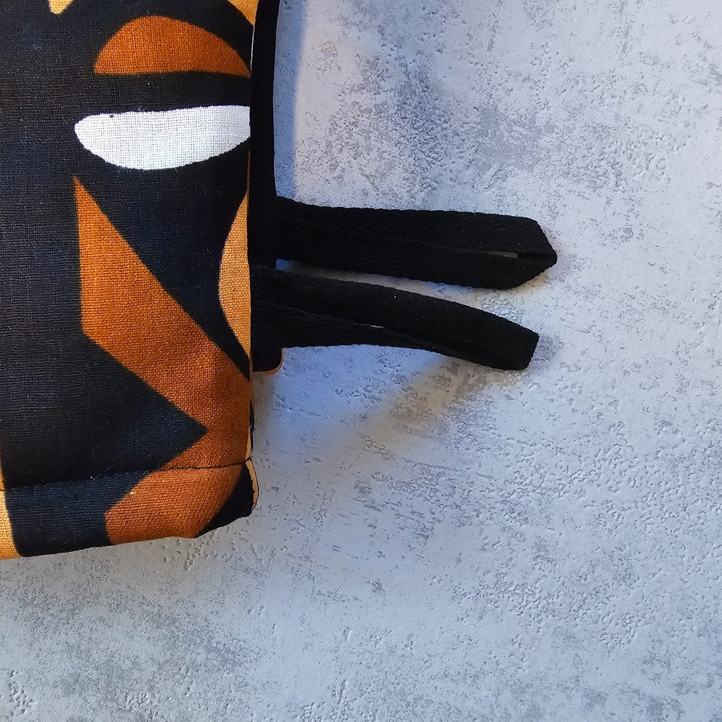 Set of 2 Oven Gloves Handmade "Mudcloth" Bogolan Print Inspired African Print-2