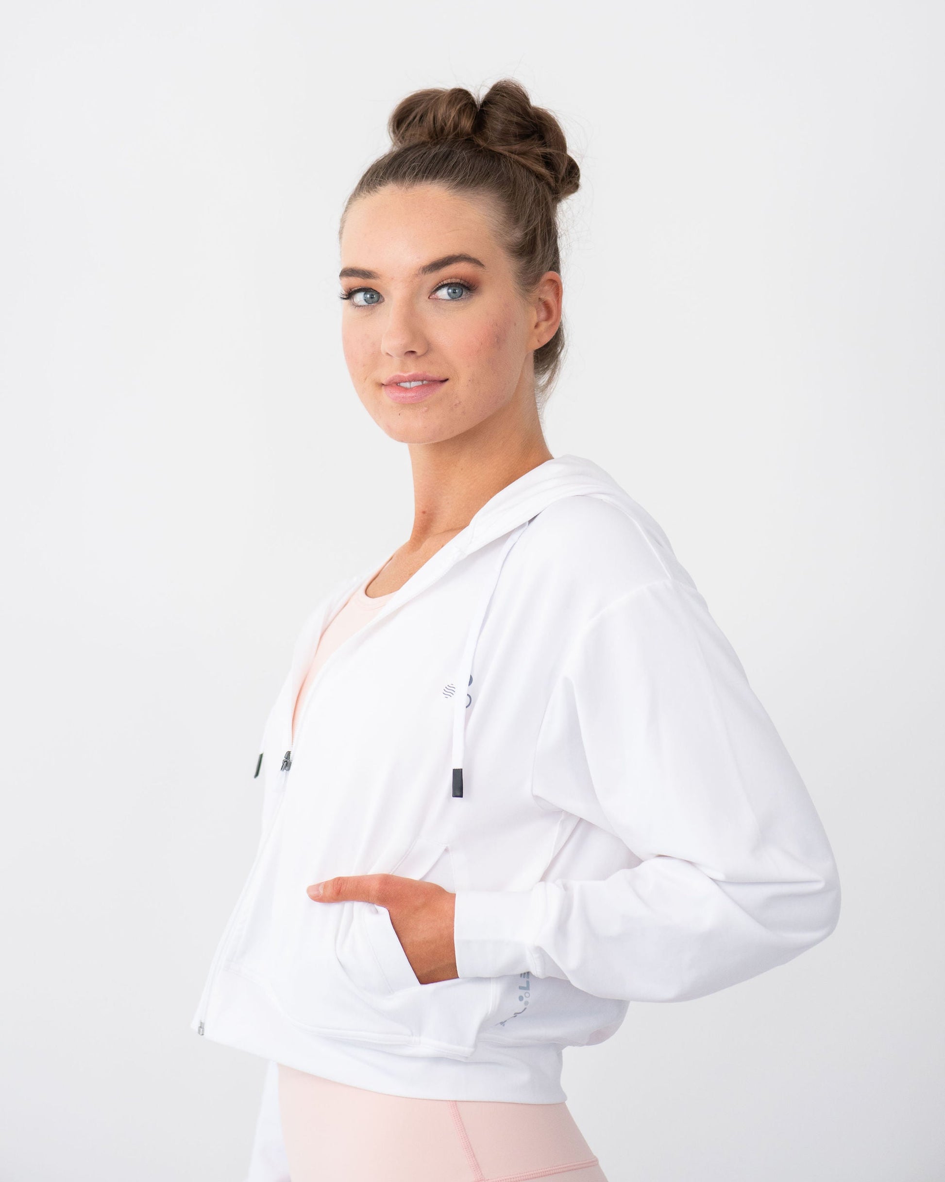 Zola Vivid Crop Hoodie-4