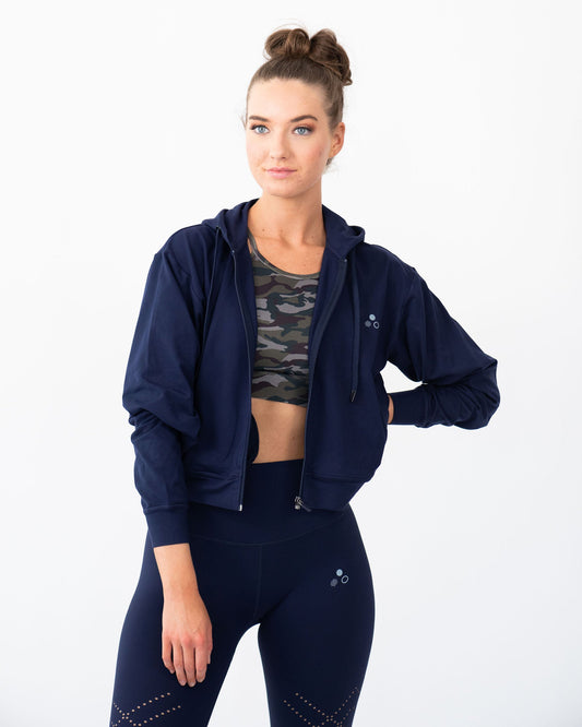 Zola Vivid Crop Hoodie-0