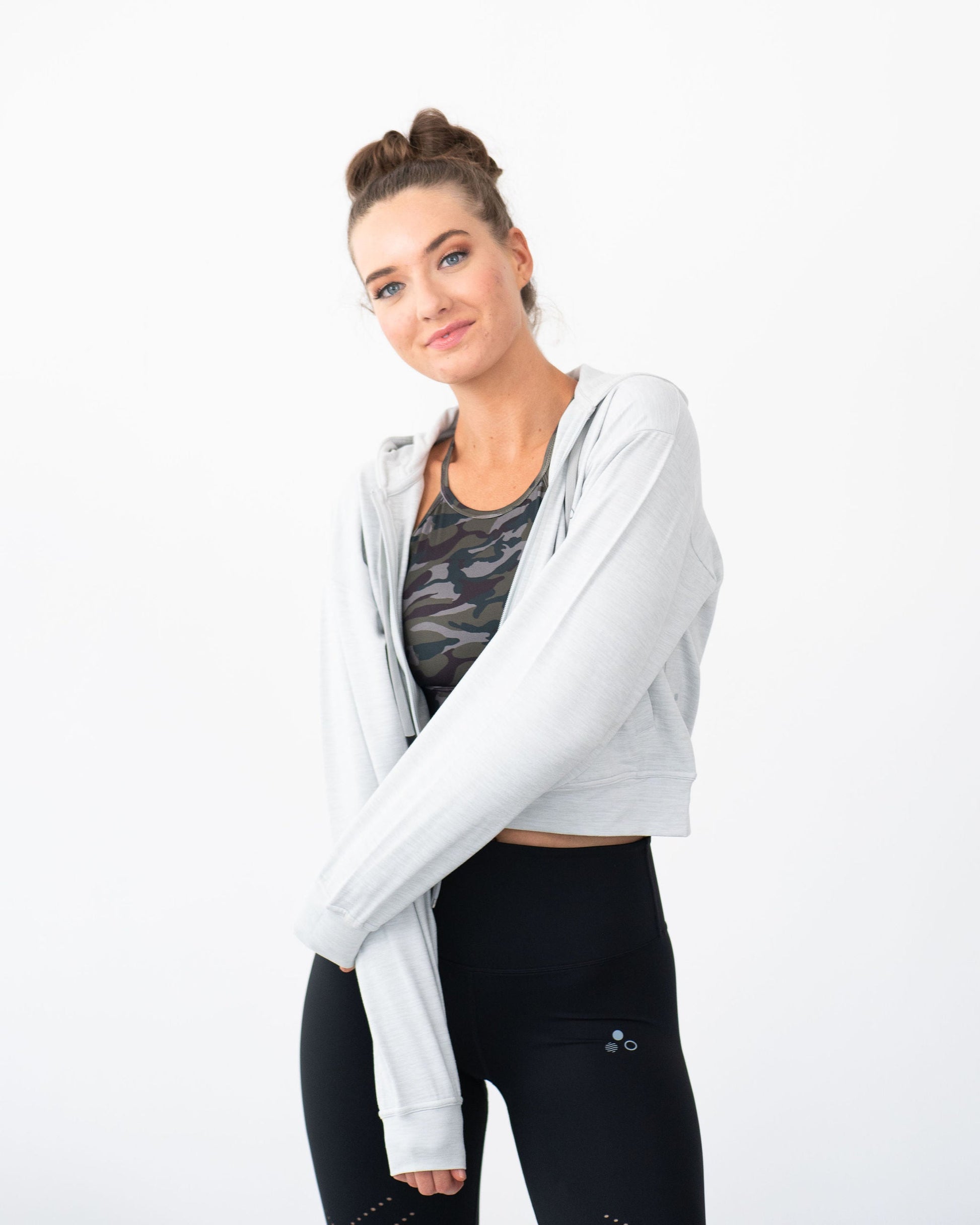 Zola Vivid Crop Hoodie-1