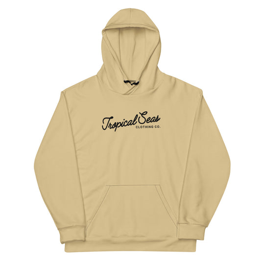 Beige Tropical Seas Hoodie-0