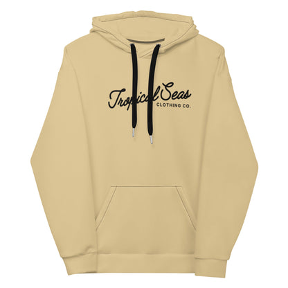 Beige Tropical Seas Hoodie-1