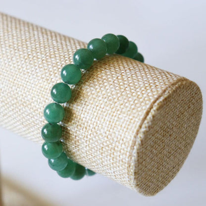 Bracelet en Aventurine verte ✦ Equilibre et gestion émotionnelle-3