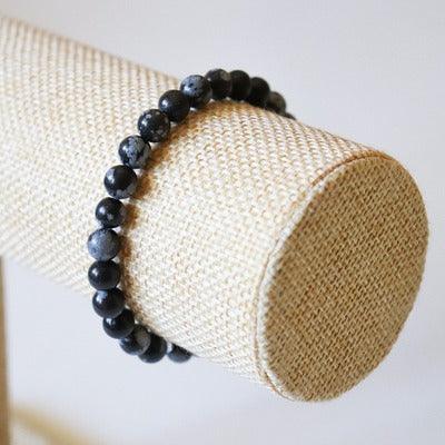 Bracelet en Obsidienne noire ✦ Protection, Introspection et Vérité-4