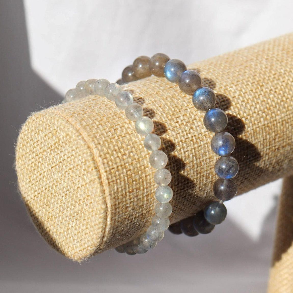 Bracelet en Labradorite ✦ Protection, Relations et Ouverture aux autres-0