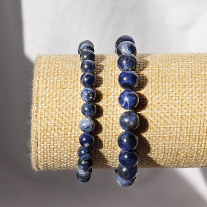 Bracelet en Sodalite ✦ Hypersensibilité, Intuition et Sérénité-1