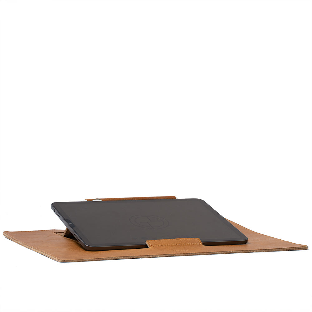 Leather Desktop Mat for iPad-1