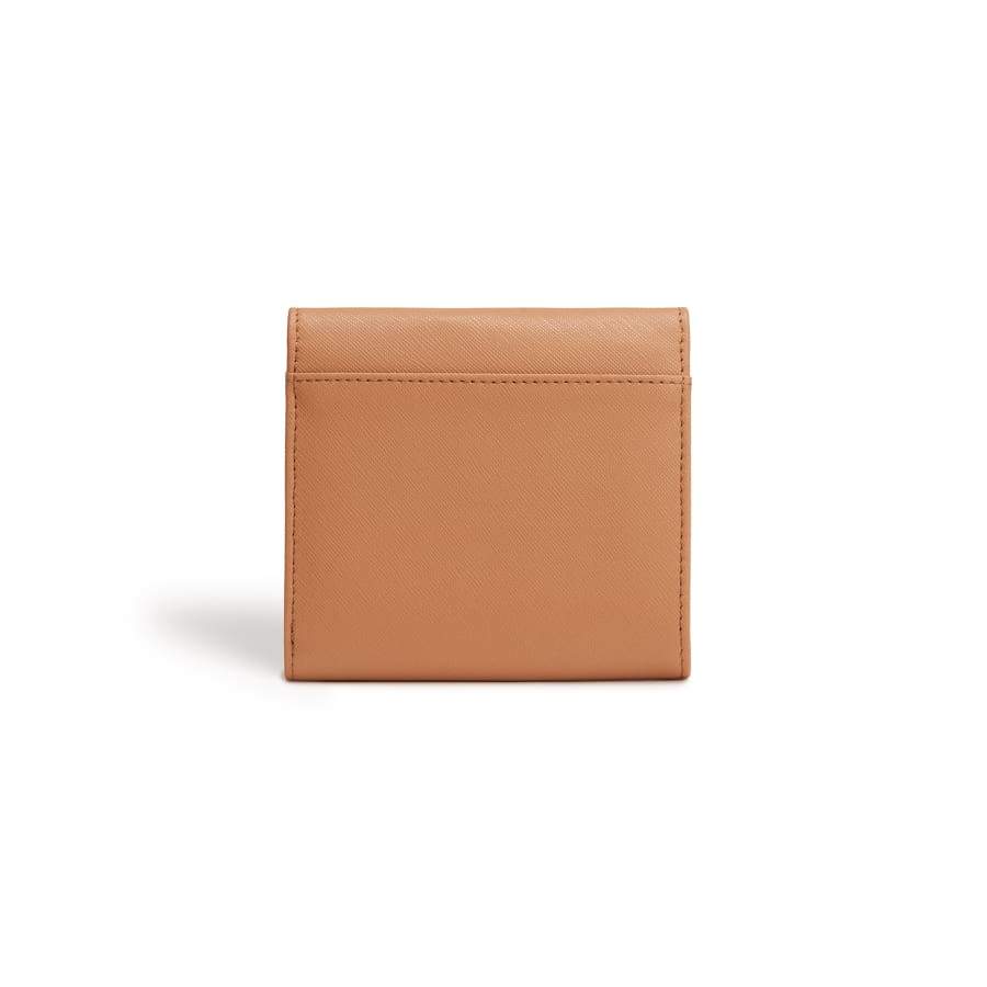 Diana Brown Small Vegan Bifold Purse-4