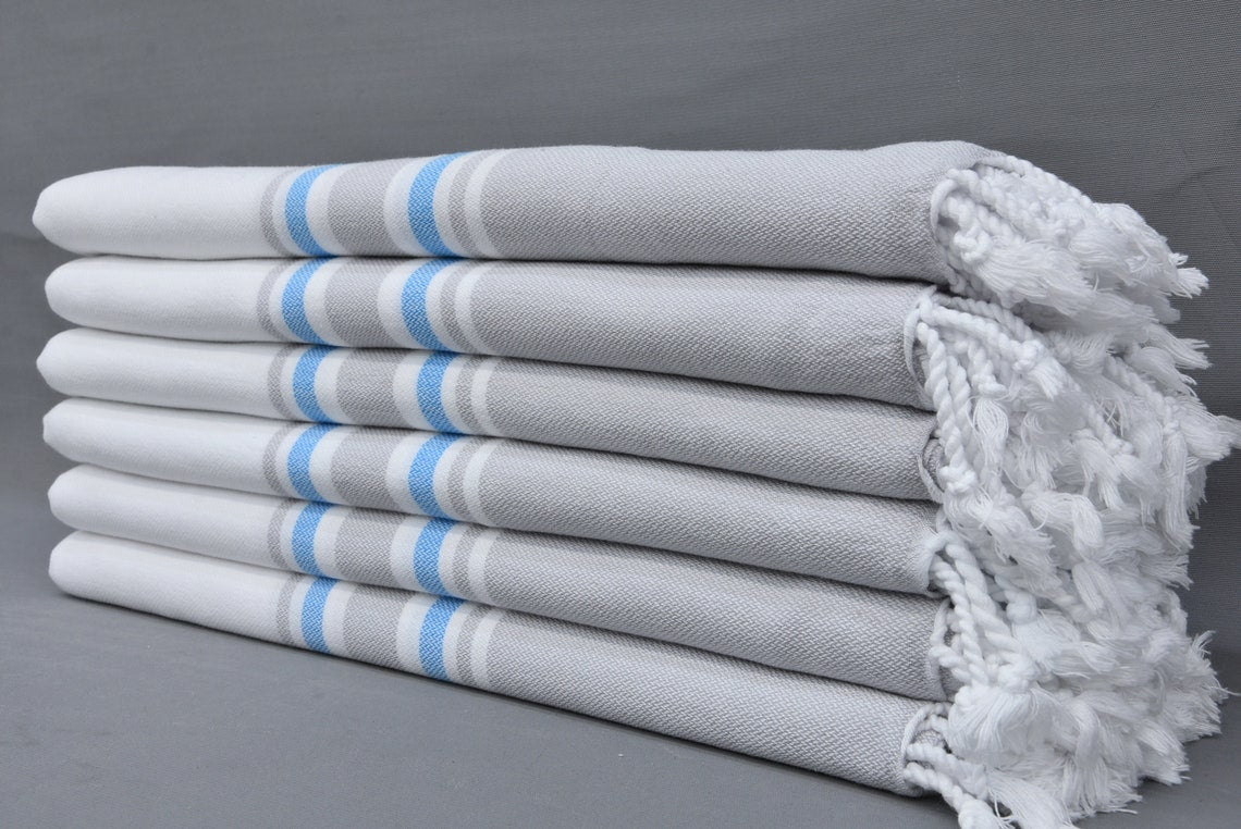 Hammam Towel | Beach Towel | Yoga Towel | 100x80cm made from 100% Turkish Cotton-4