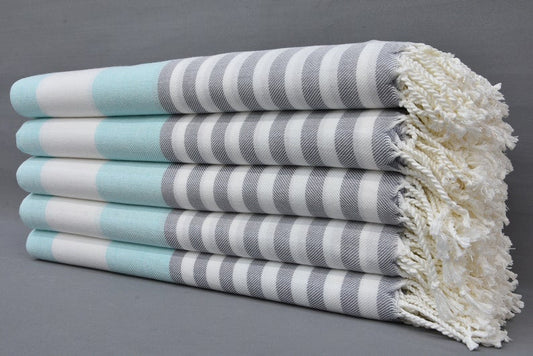 Hammam Towel | Beach Towel | Yoga Towel | 100x80cm made from 100% Turkish Cotton-0