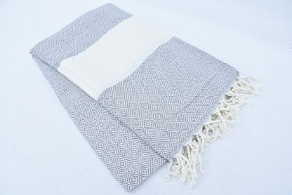 Hammam Towel | Beach Towel | Yoga Towel | 100x80cm made from 100% Turkish Cotton-4