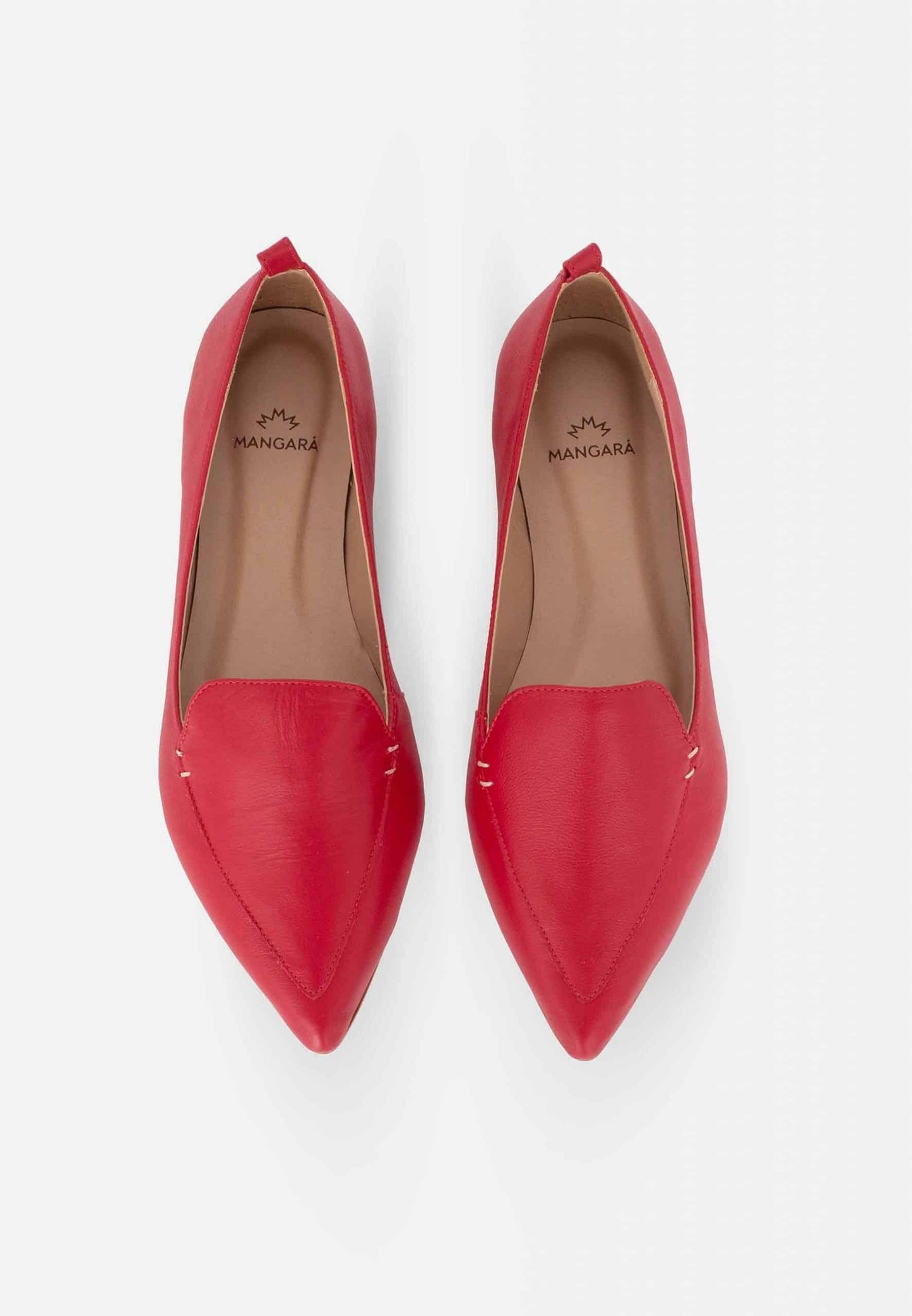 Butia Leather Ballerina Flats