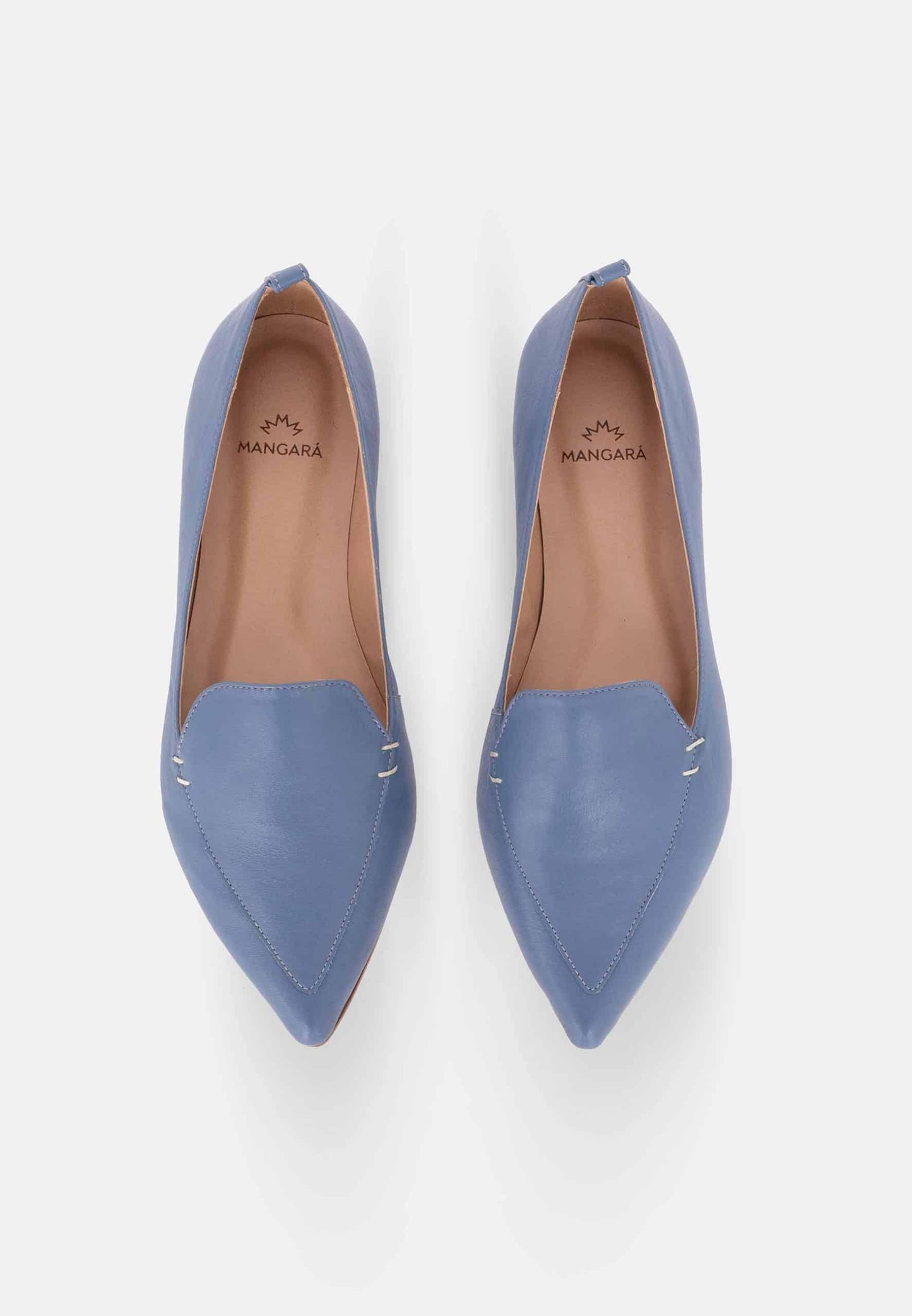 Butia Leather Ballerina Flats