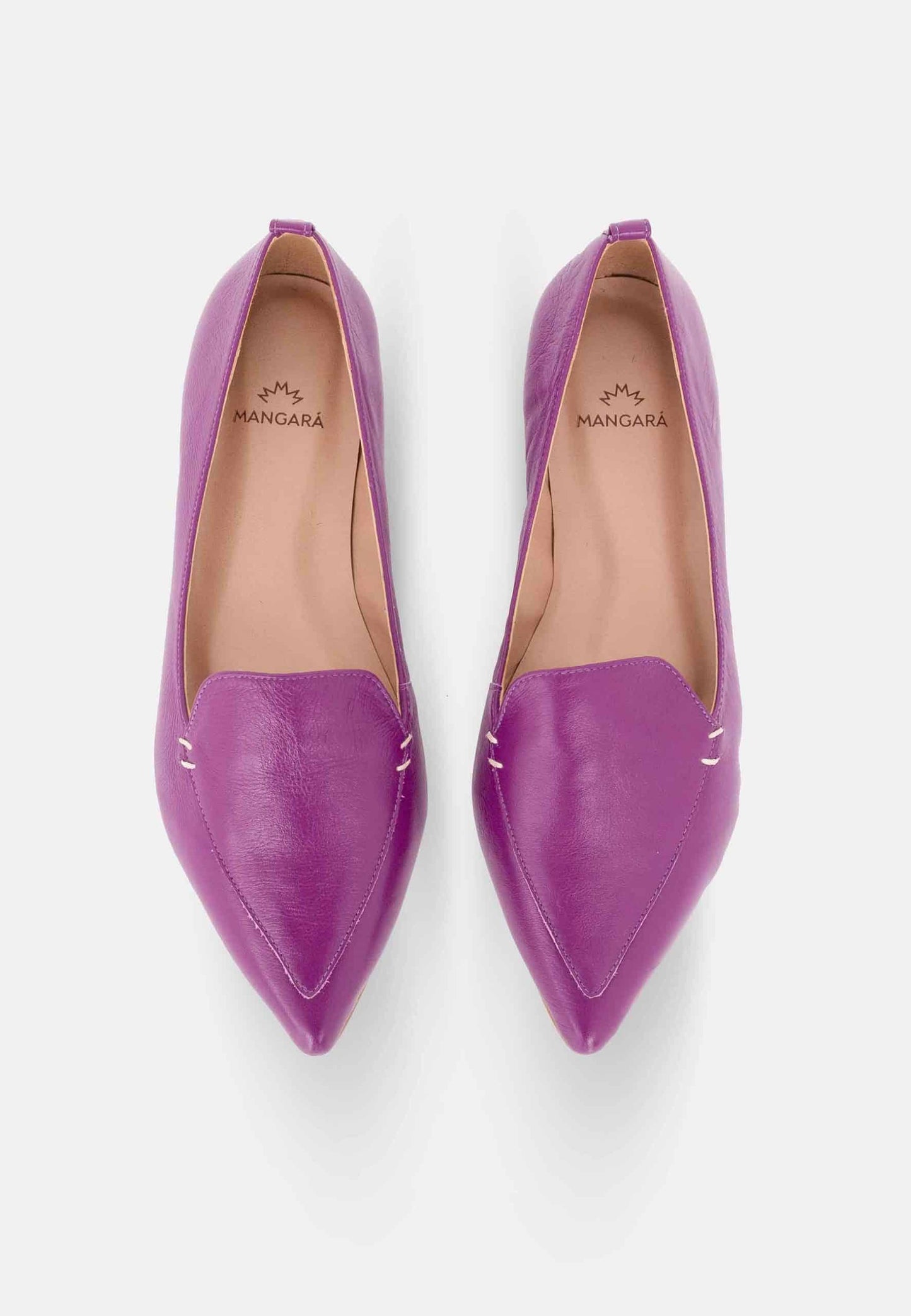 Butia Leather Ballerina Flats