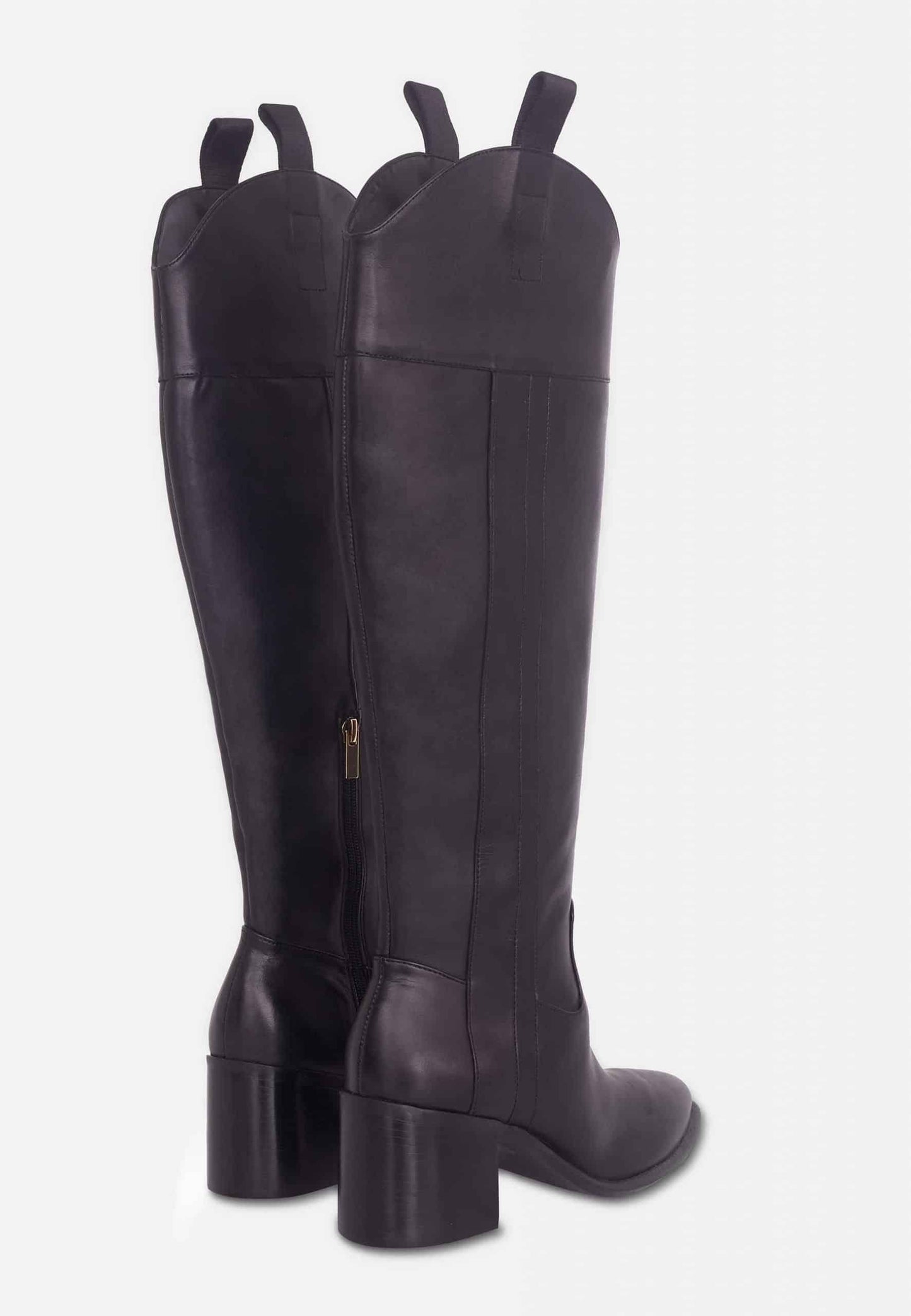 Canna Leather Knee-High Boots