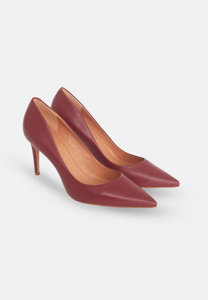 Mangará Beri Leather Pumps - 8.7cm High Heel-2