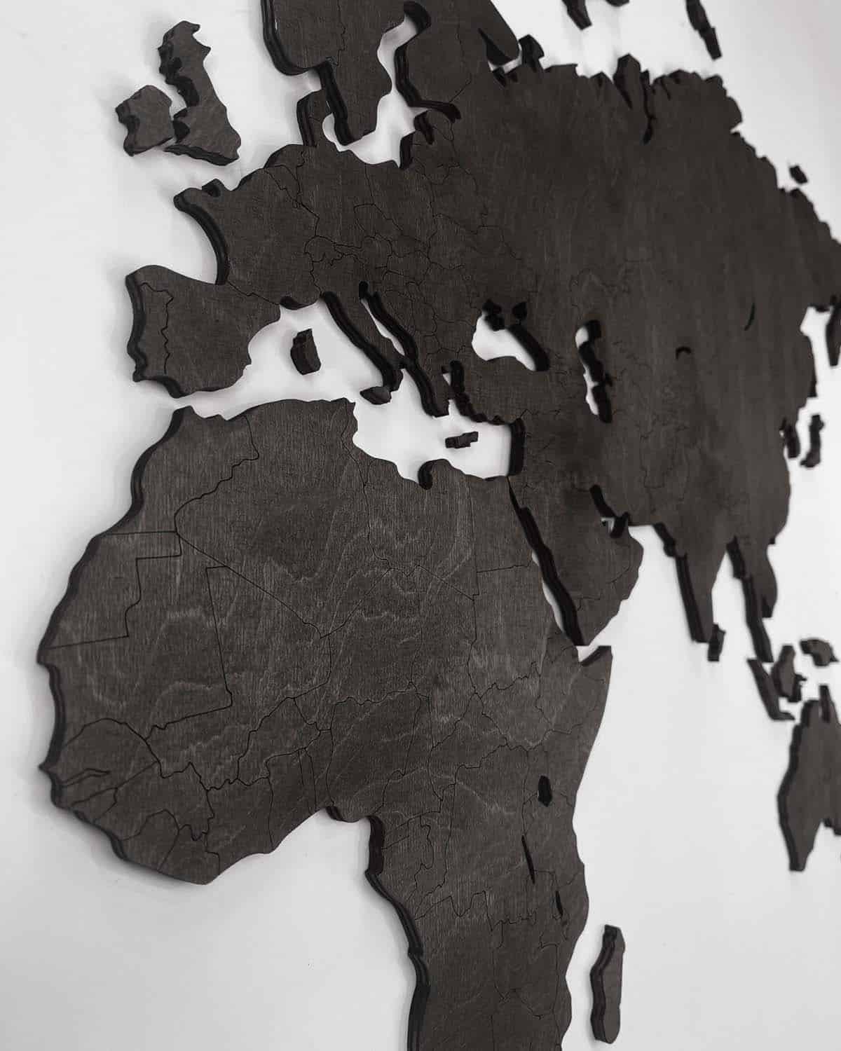 Blank Wooden World Map Wall Art Heban Outline Wooden World Map Hanging Wall Art Heban 2