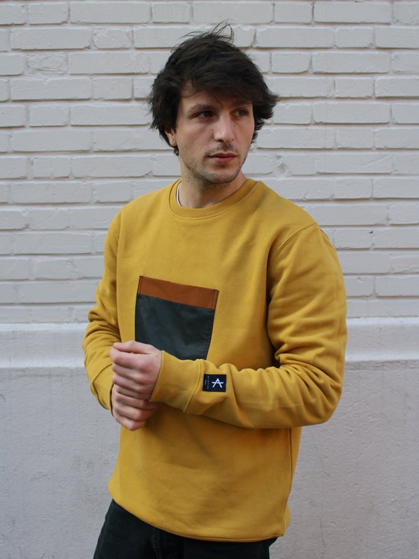 Sweatshirt Kanten Jiba Ochre CU