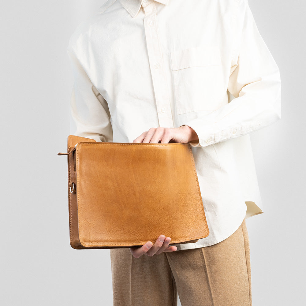 Leather bag - The File-3