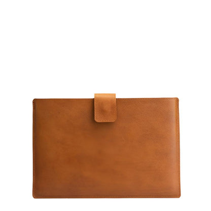 Leather Bag for MacBook with zipper pocket-8