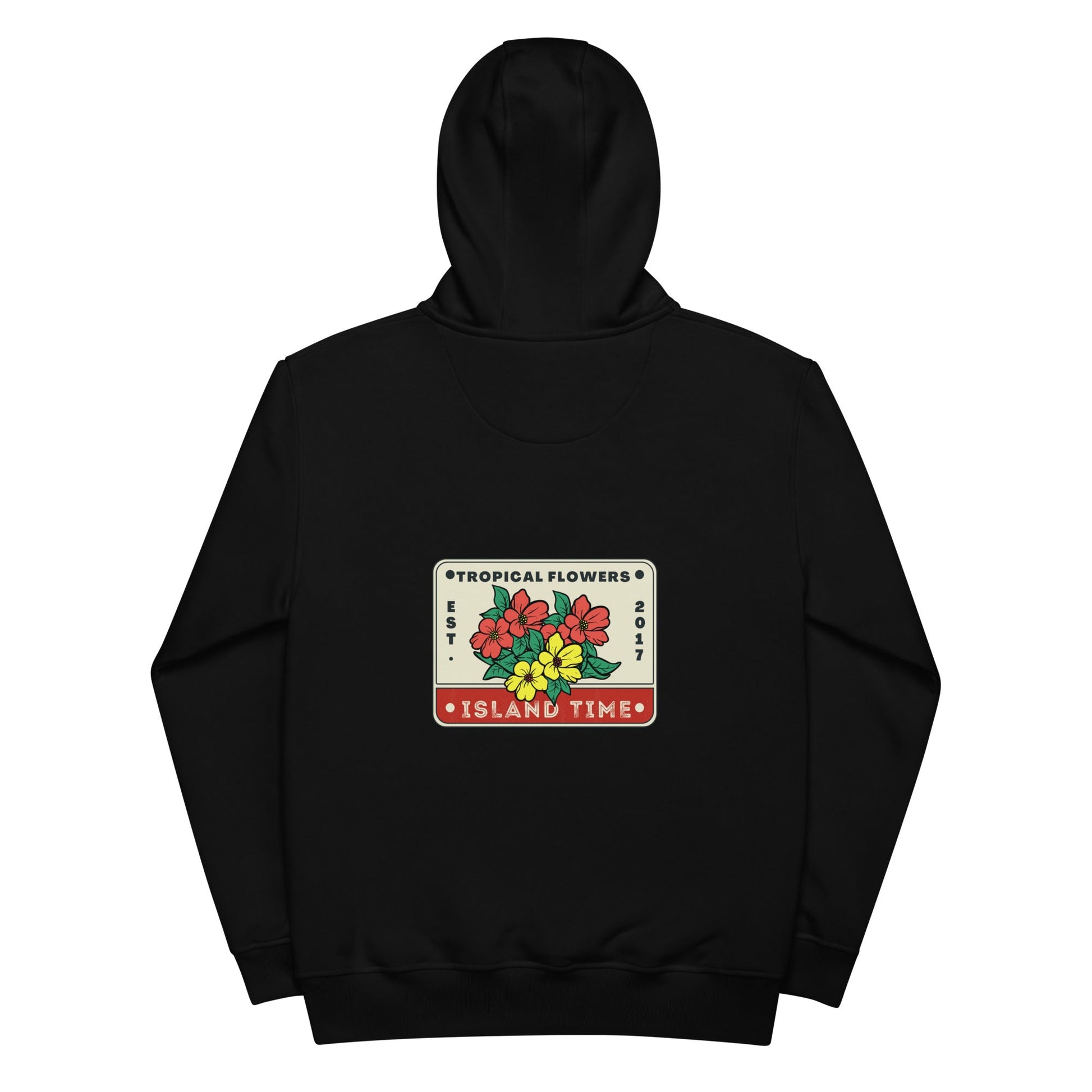 Tropical flowers hoodie-1